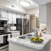 kitchen with stainless steel appliances